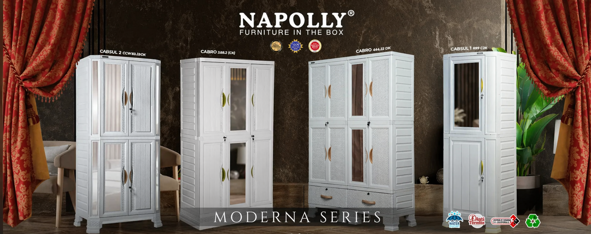 Promo lemari Napolly